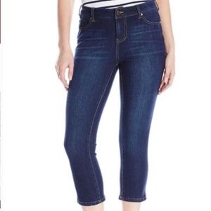 Liverpool Montauk Mid Wash The Capri Stretch Jeans